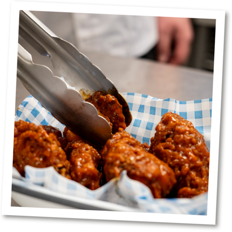 Salt and pepper chicken wings